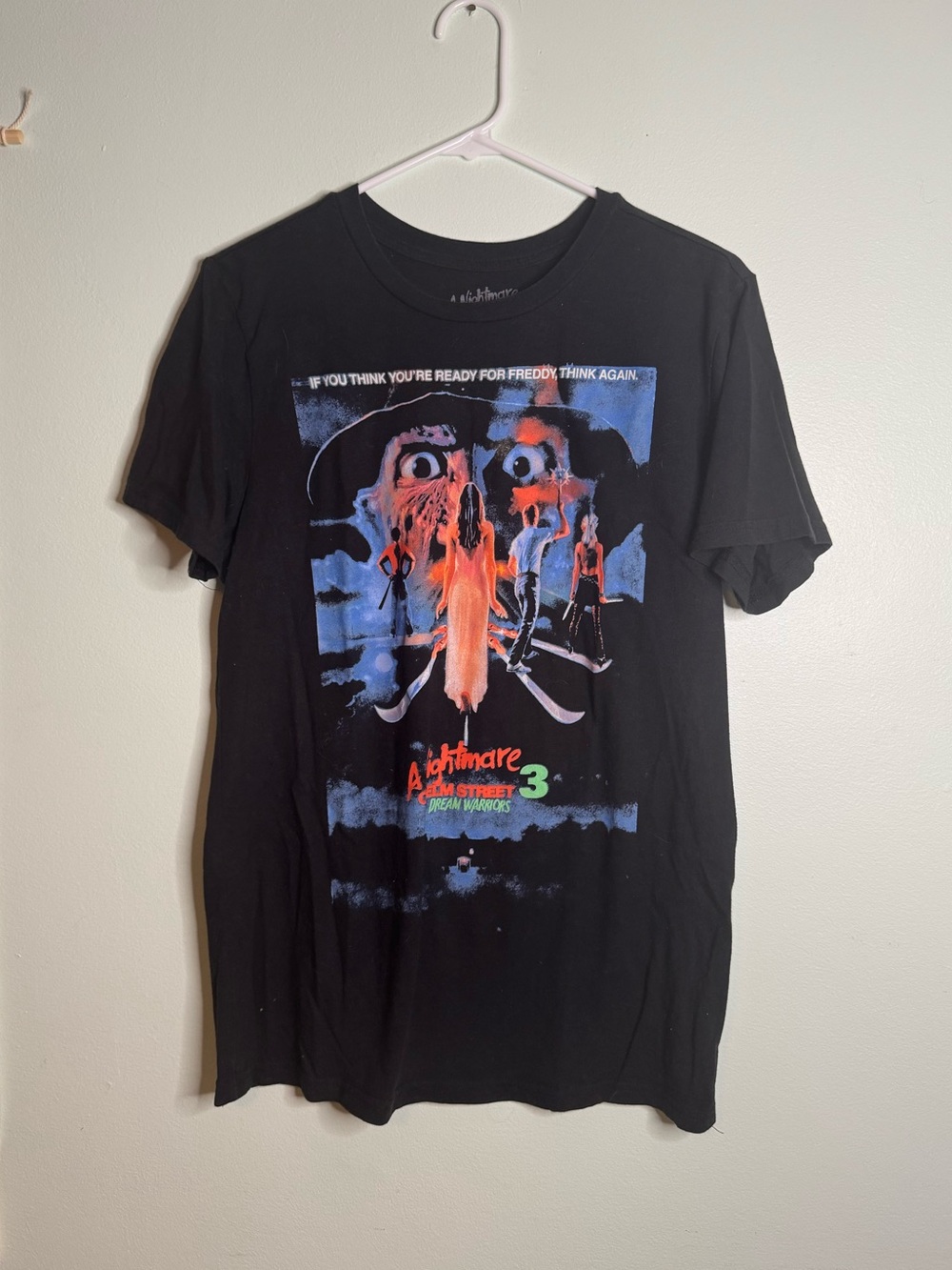 A Nightmare on Elm Street 3 Graphic Tshirt (M)